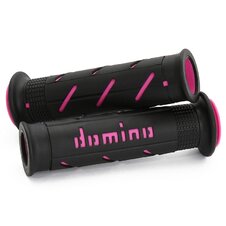 DOMINO gripy A250 Soft / cierna-fuchsia